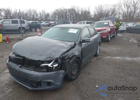 2012 Volkswagen Jetta 2.5L Se из США, поврежденный, VIN 3VWDP7AJ7CM329919